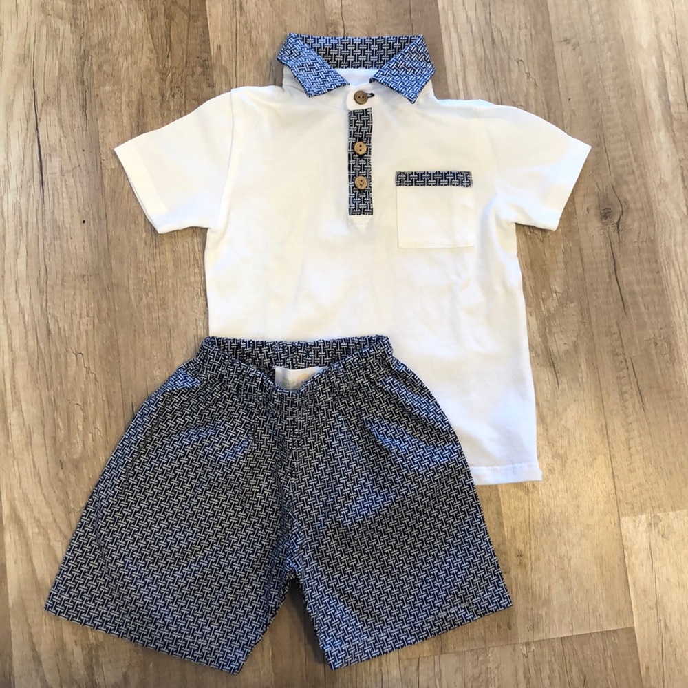 Noah’s Ark Navy Boys Set